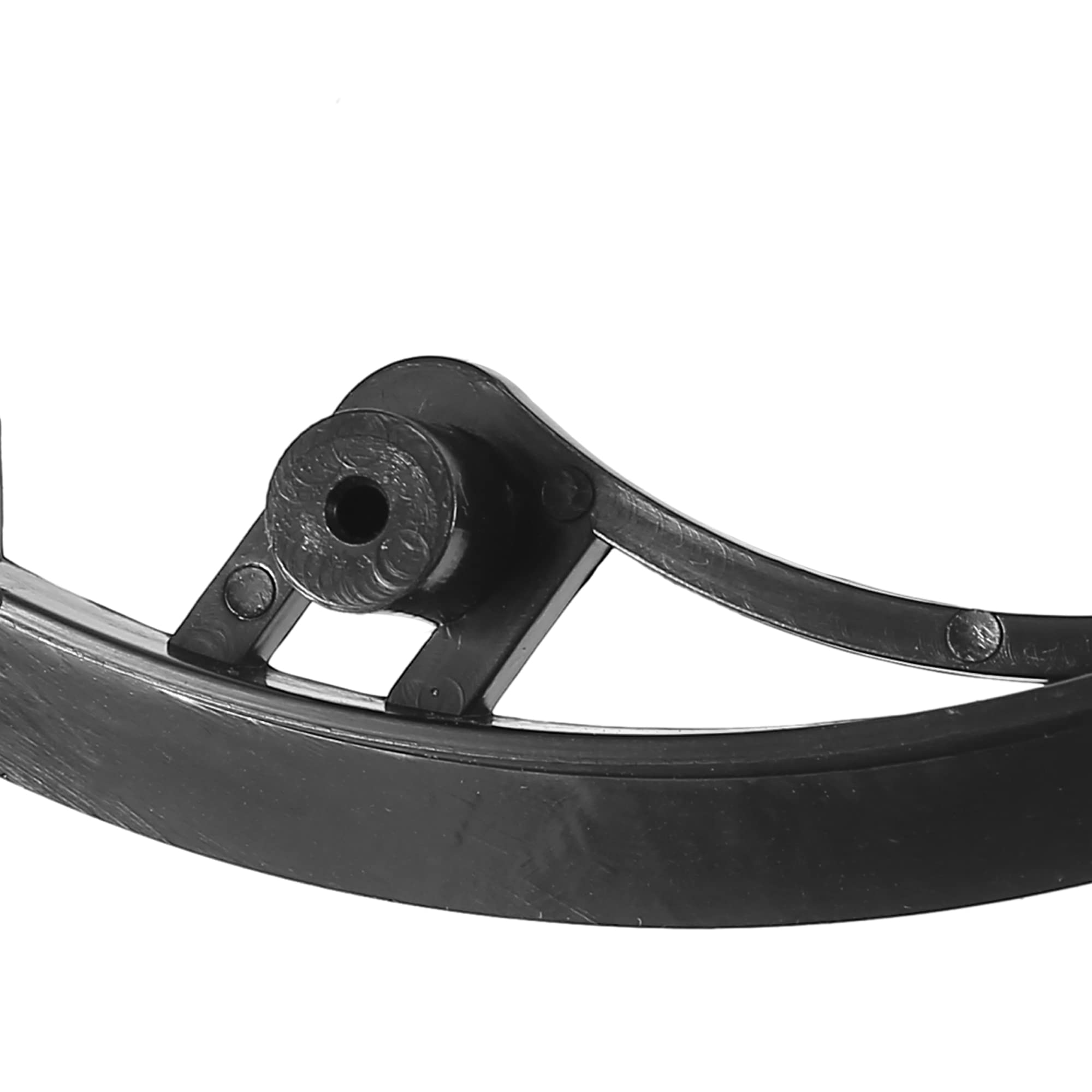 X AUTOHAUX 48 Dientes 10cm 5 Agujeros Protector de Plato de Bicicleta MTB Cubierta Rueda Cadena Negro