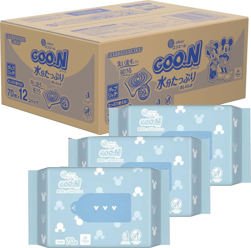 Amazon.co.jp: タップリッチ 【おしりふき 詰替用】グーン 水分
