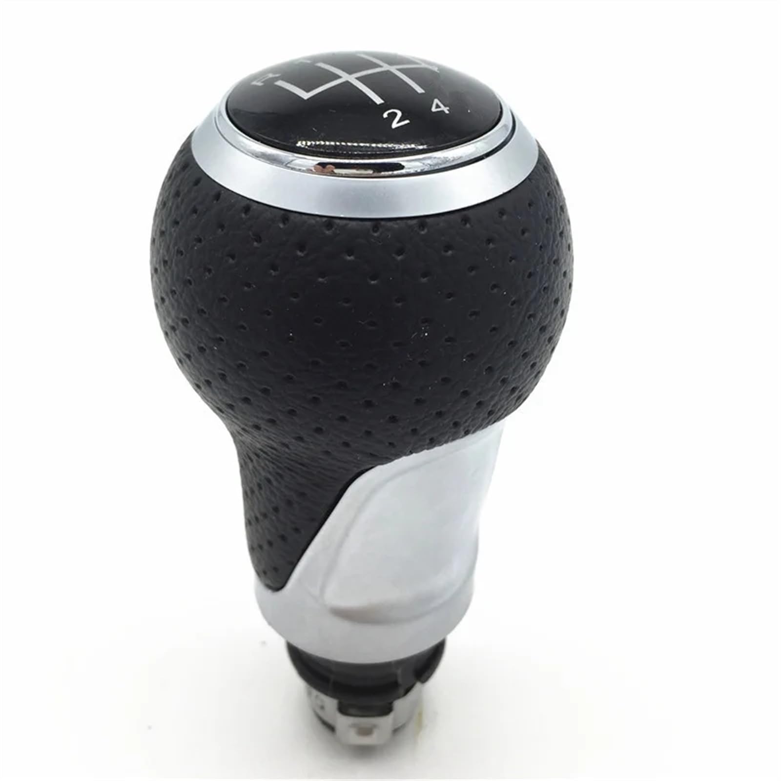 HSUKIHO Car Shift Knob Cover for VW for Passat B6 2006 2007 2008 2009 2010 2011 Car 5/6 Speed Gear Stick Shift Knob with Gaiter Boot Cover #3C0711113A(5 Speed gearknob B)