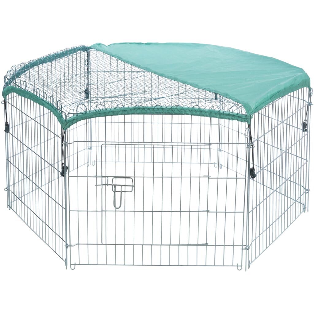 TRIXIE 6250 natura Freilaufgehege, verzinkt, ø 126 × 58 cm
