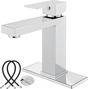 Ariana 7" Single Hole Bathroom Faucet With Swivel Spout