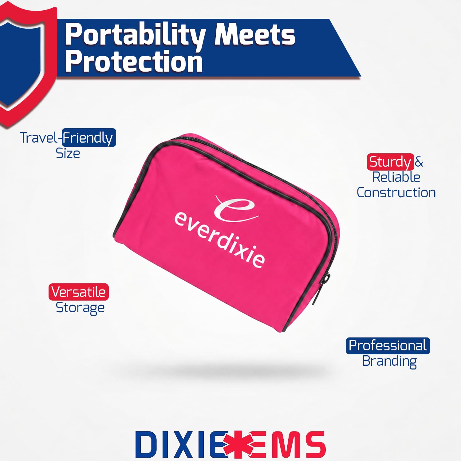 Dixie EMS Blood Pressure Monitor - Pink -2 Dixie EMS Blood Pressure Monitor - Pink -2