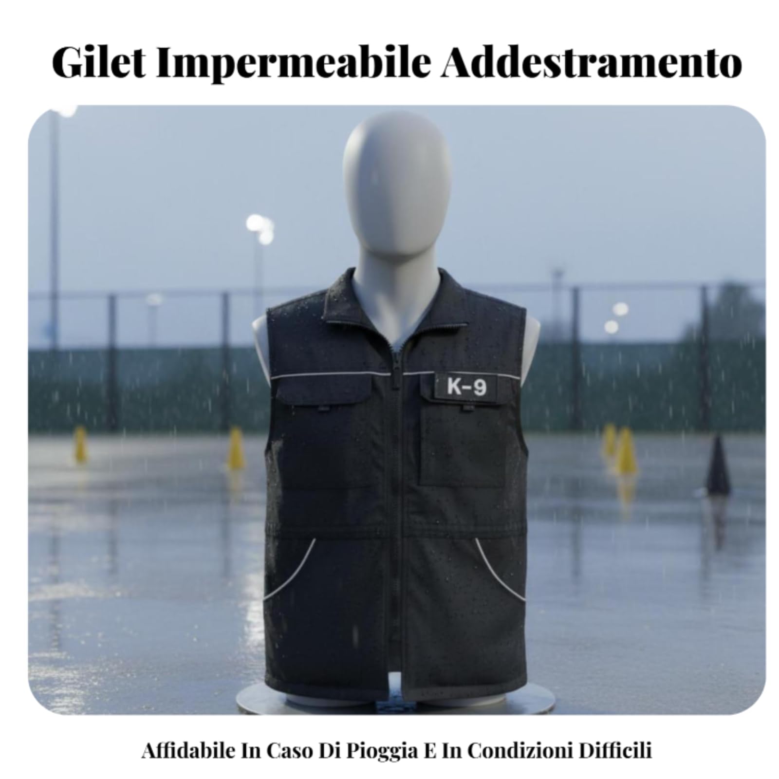 Chaleco de Entrenamiento para Perros para adiestradores,Paño Protector para Entrenador de Perros,Disfraz de Entrenador multifunción,Chaqueta, XXL