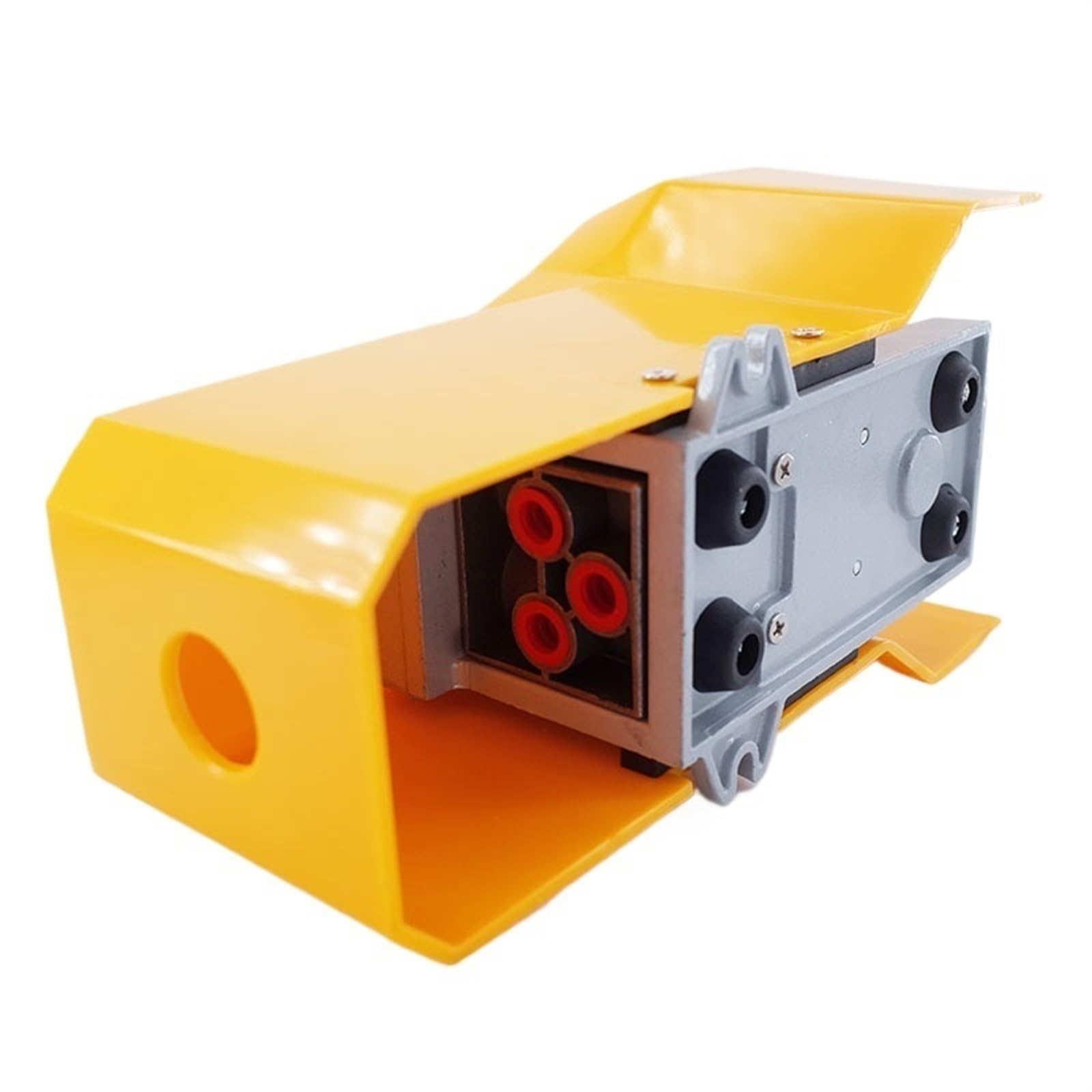 5 Way Pneumatic Control Air Plastic Foot Pedal Valve 1/4 Inch 4F210-08LG 1Pcs