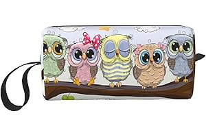 Cute Owl Makeup Bag Organizer: Your Enchanting Cosmetic Keeper