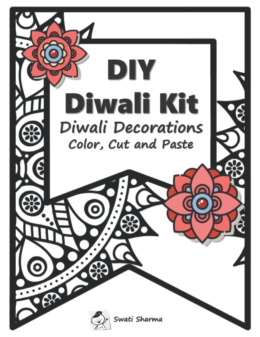 Diy Diwali Kit Diwali Decorations Color Cut And Paste Diwali ...