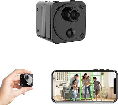 4K Mini Spy Camera WiFi Hidden Wireless Nanny Cam Small