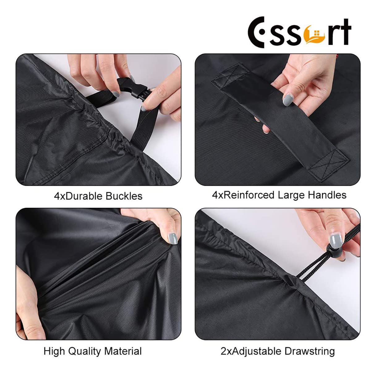 Essort Funda Muebles Jardin Impermeable, Funda Sofa Jardin Exterior