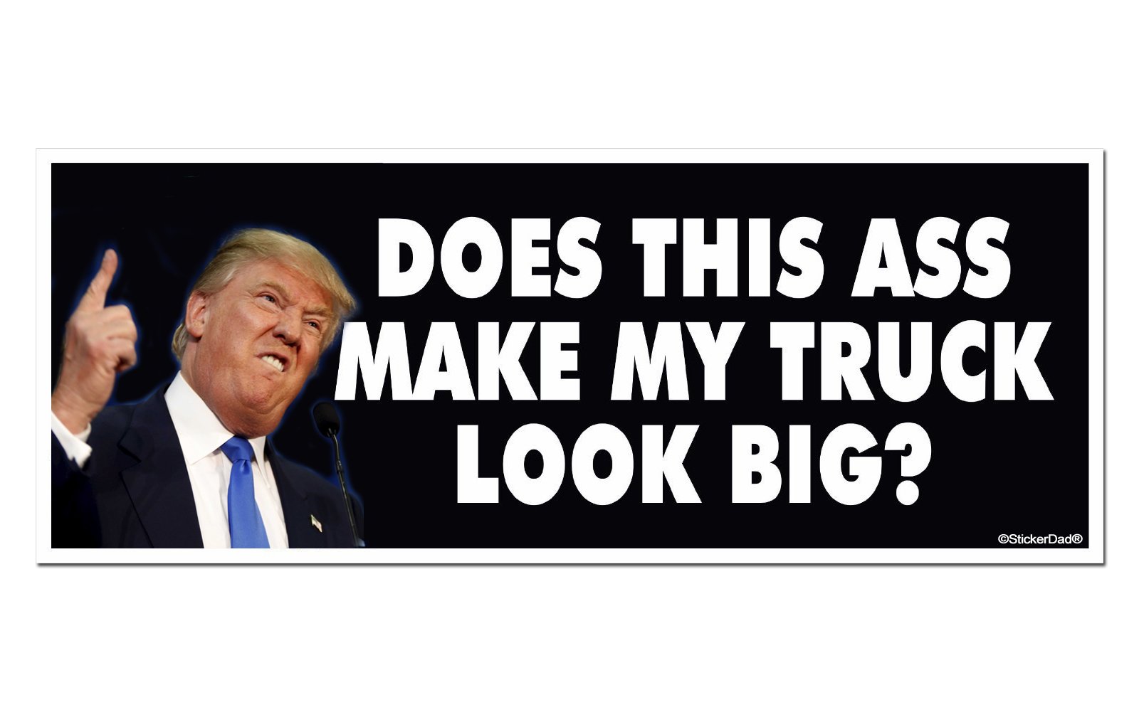 No Tax On Tips Trump 2024 Stickers Trump Mooning Liberals Kiss My Ass Bumper Sticker Decals Pro Trump 2pack 5 Quot Wide 487339 - Foto 2