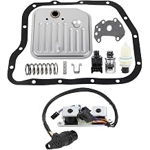 Transmission Solenoid Kit for Dodge Ram Jeep Grand Cherokee 2000-Up A500 42RE 44RE 46RE 47RE Direct Replacement Professional Grade