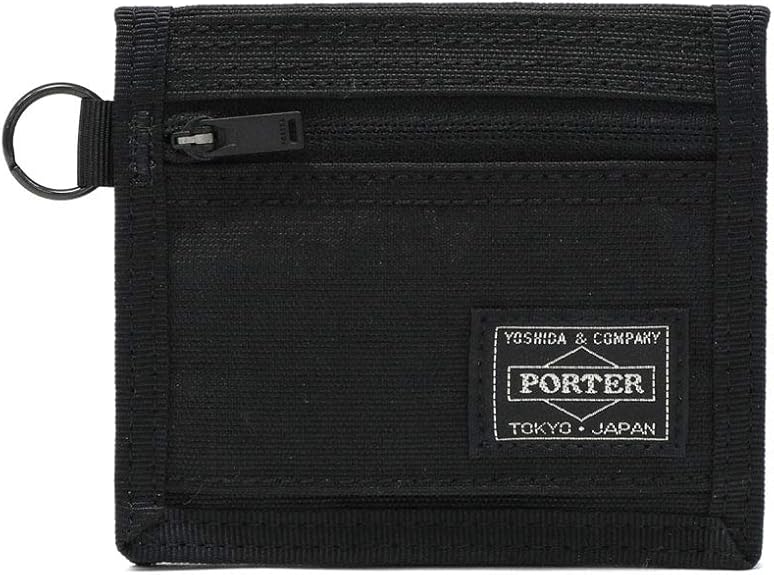 Amazon.co.jp: Porter Hybrid Mini Wallet, Black : Clothing