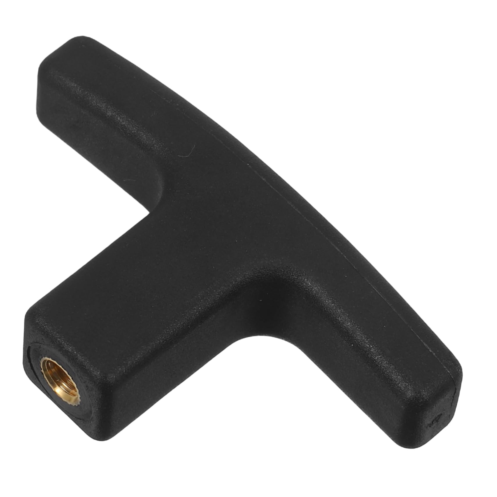 PRETYZOOM Replacement Plastic T Handle Assembly for Waste Valve Lawn Mower Matte Finish Versatile T Shape Handle for Furniture and Cabinet Use