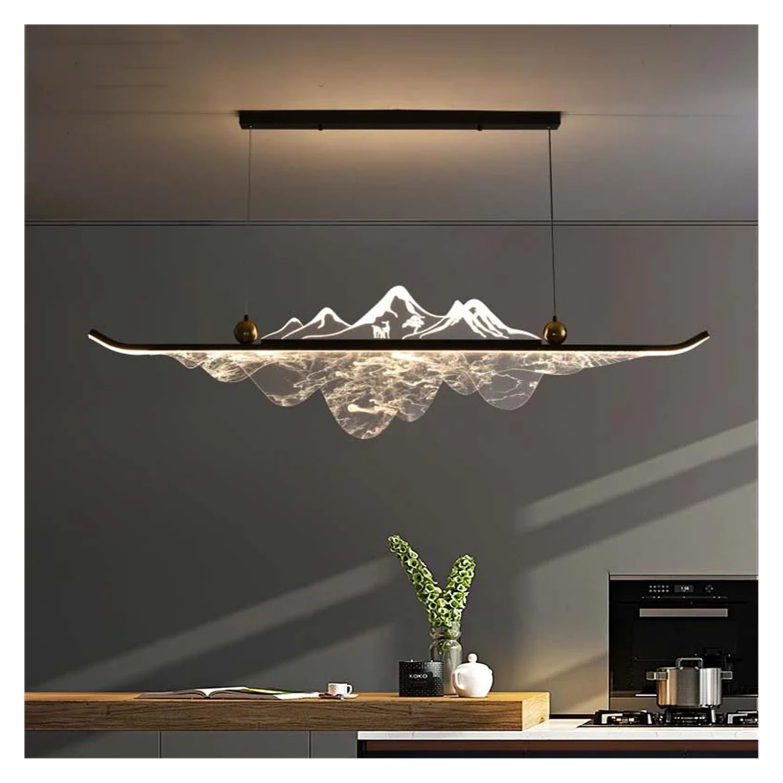 Luksusowy kryształowy żyrandol LED - lampa sufitowa do salonu, sypialni, jadalni | Nowoczesna lampa wisząca w stylu retro (120, trójkolorowy)