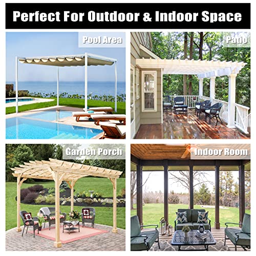 Easy-Going Outdoor Curtains Waterproof Windproof Weatherproof Curtain For Patio thumb #6