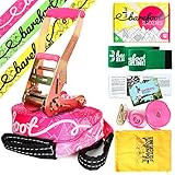 ¿Nuevo en slackline? ¿Estás buscando pararte por encima de tus amigos blancos? The Barefoot slackline es un nuevo kit súper brillante que incluye todo lo que necesitas para comenzar y dominar el oficio de slackline. Con el complemento completo del kit, el slackline descalzo de 15 m te tiene cubierto. El slackline descalzo viene en 3 colores Neon con increíbles patrones de agarre impresos en la línea, nuestros trinquetes también son de color a juego con su línea, con un agarre ergonómico en las