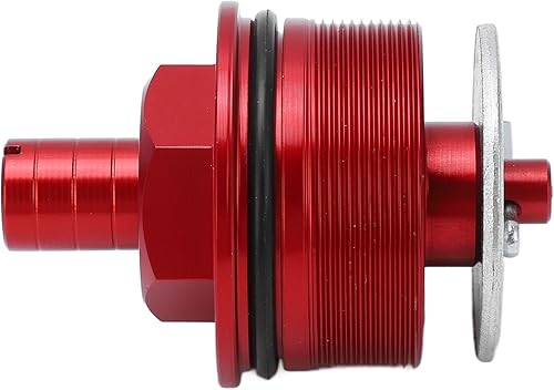 Miniatura 9 de Tapa de horquilla de precarga, tapa de tubo de precarga resistente, tapa de alta resistencia para motocicleta (rojo)