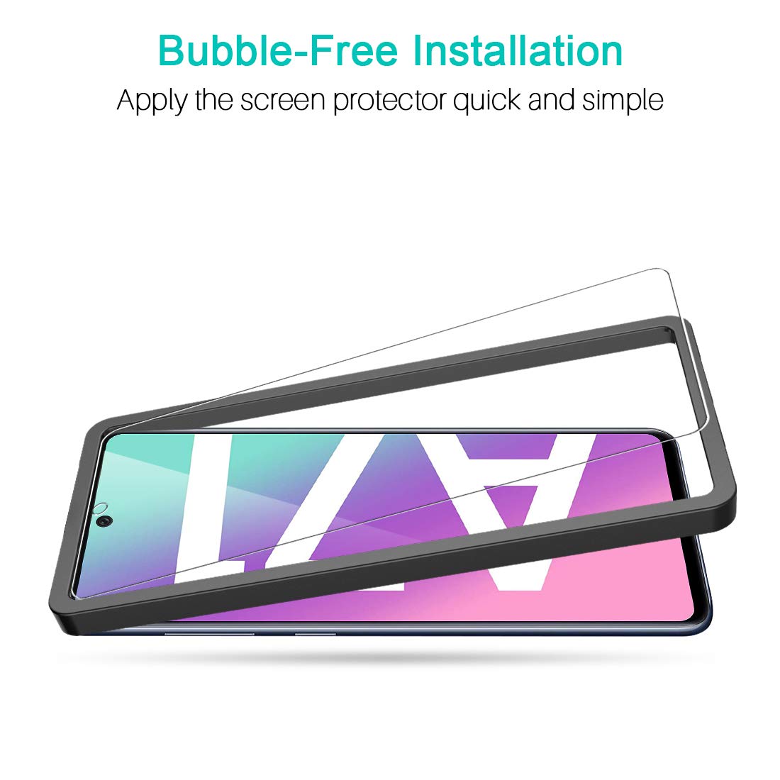 Lk Screen Protector For Samsung Galaxy A71 Pack Bubble