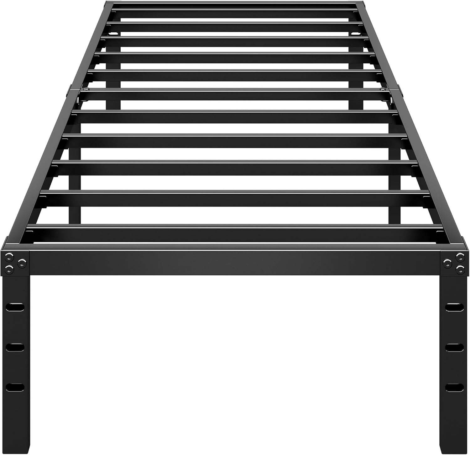 Metal Platform Bed Frame 18 Inch Tall