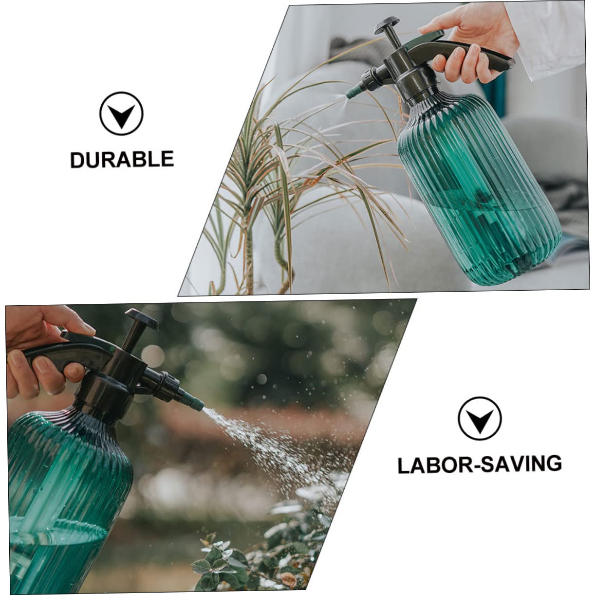 Toyvian 2 Sätze Gießkanne Sprühflasche Sprinkler Für Pflanzenpflege Tragbares Bewässerungswerkzeug Für Garten Und Innenräume Mit Feiner Zerstäubung Für 2 Stücke * 2