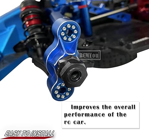 Miniatura 9 de Pieza de mejoras de llave hexagonal de rueda de 0.67 pulgadas para ARRMA Infraction 17 6s BLXMojave 6s BLXLimitless 18 Typhon 6S BLX, adaptadores de