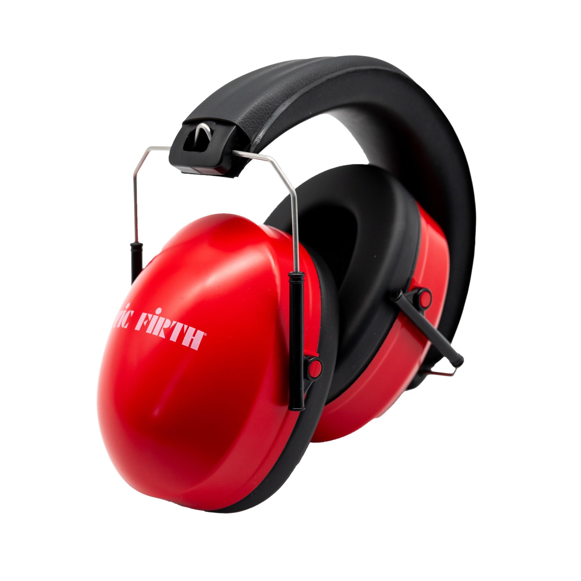 Vic Firth KIDP2 - Auriculares de aislamiento para niños, color rojo, 25 dB
