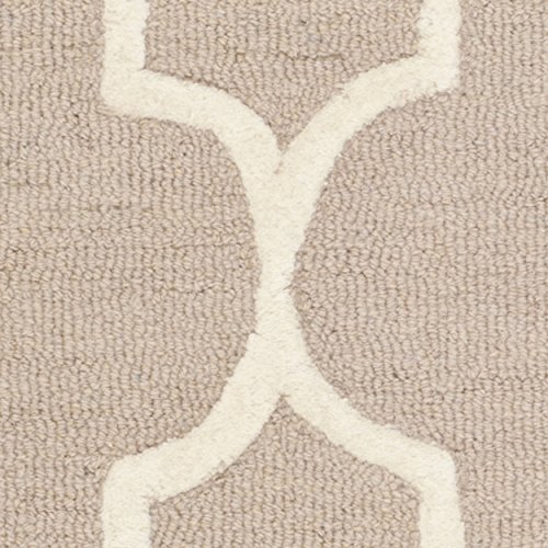 Tapete corredor SAFAVIEH 2.5 x 6 pies beige y marfil miniatura 6