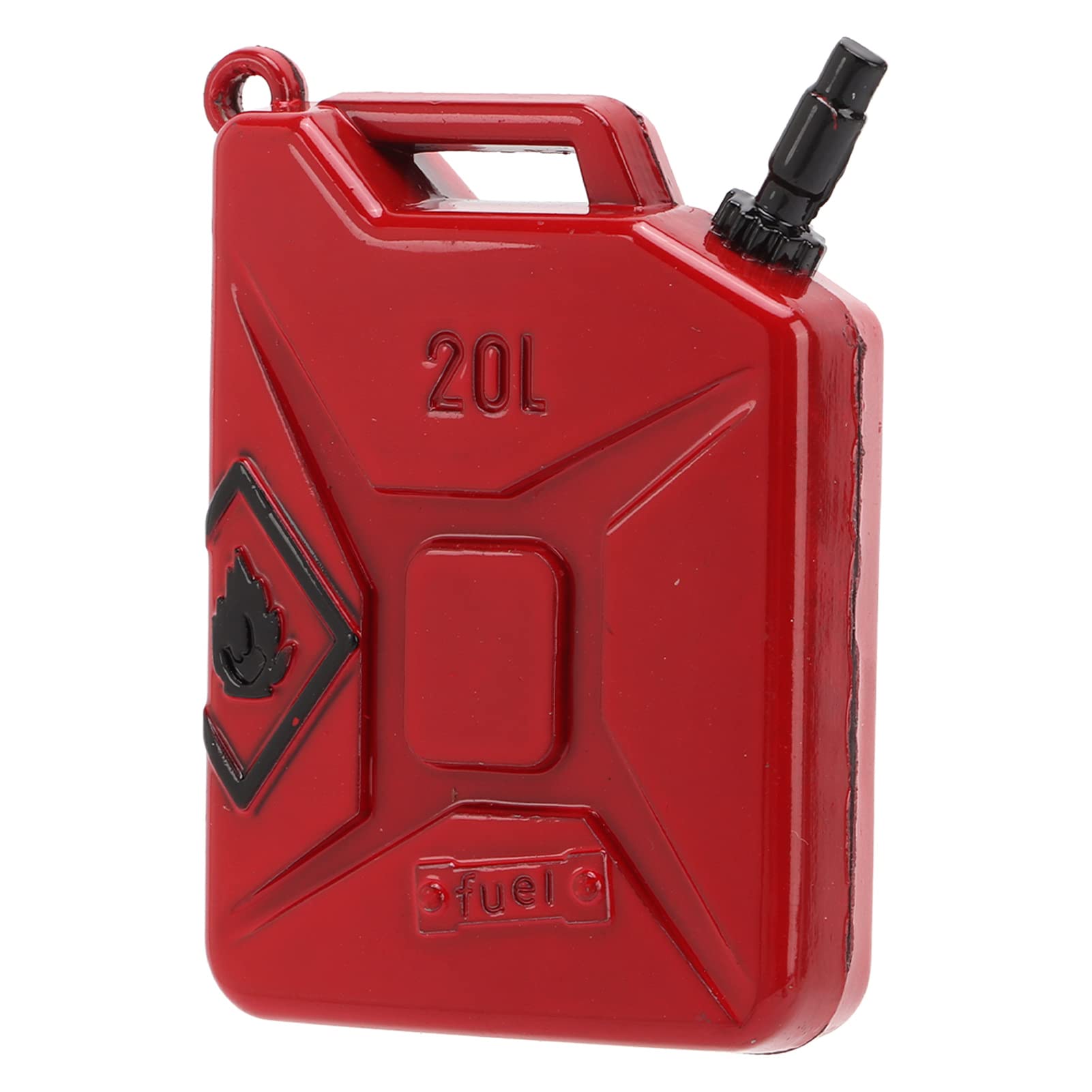 KIMISS Mini Réservoirs de Carburant pour Camion RC, pour SCX10 90046,2 Pièces, Réservoirs d'huile de Simulation en Métal Durable pour Voiture d'escalade 1/10