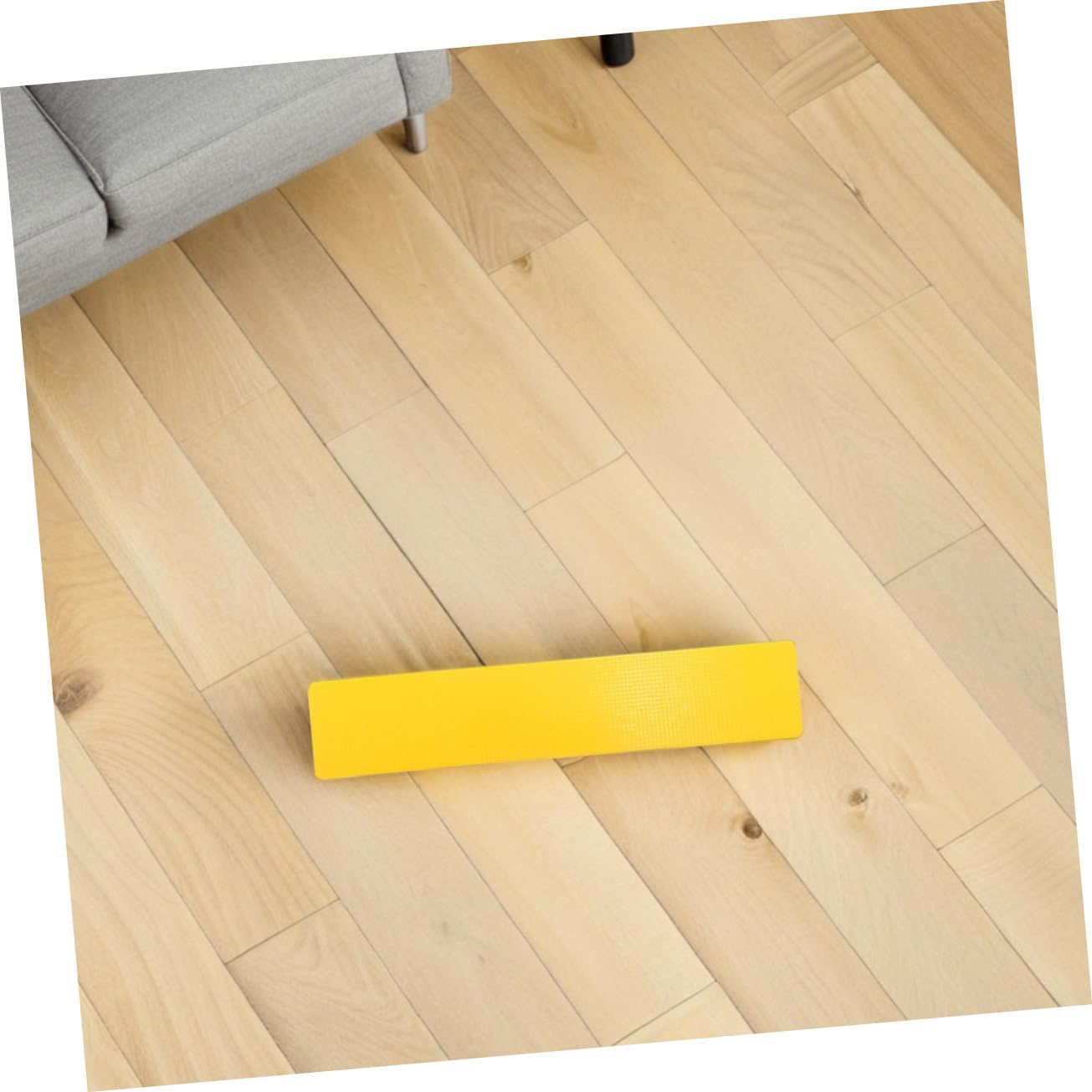 UPKOCH 12 Stück Flache Bodenmarkierungen für Sporttraining rutschfeste Punktmarker Gelbe Spielfeldmarkierungen für Tennis Basketball Fußball und Volleyball Langlebig und Leicht zu