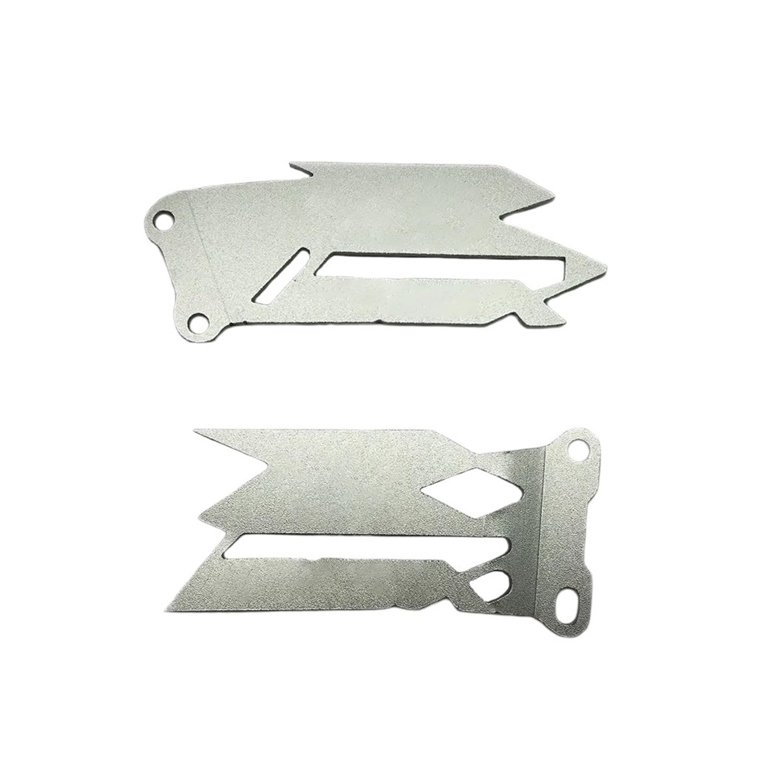 Piastre di protezione for pedane compatibili con SUZUKI GSXR GSX-R 600 GSX-R 750 GSX-R 1000(Silver)
