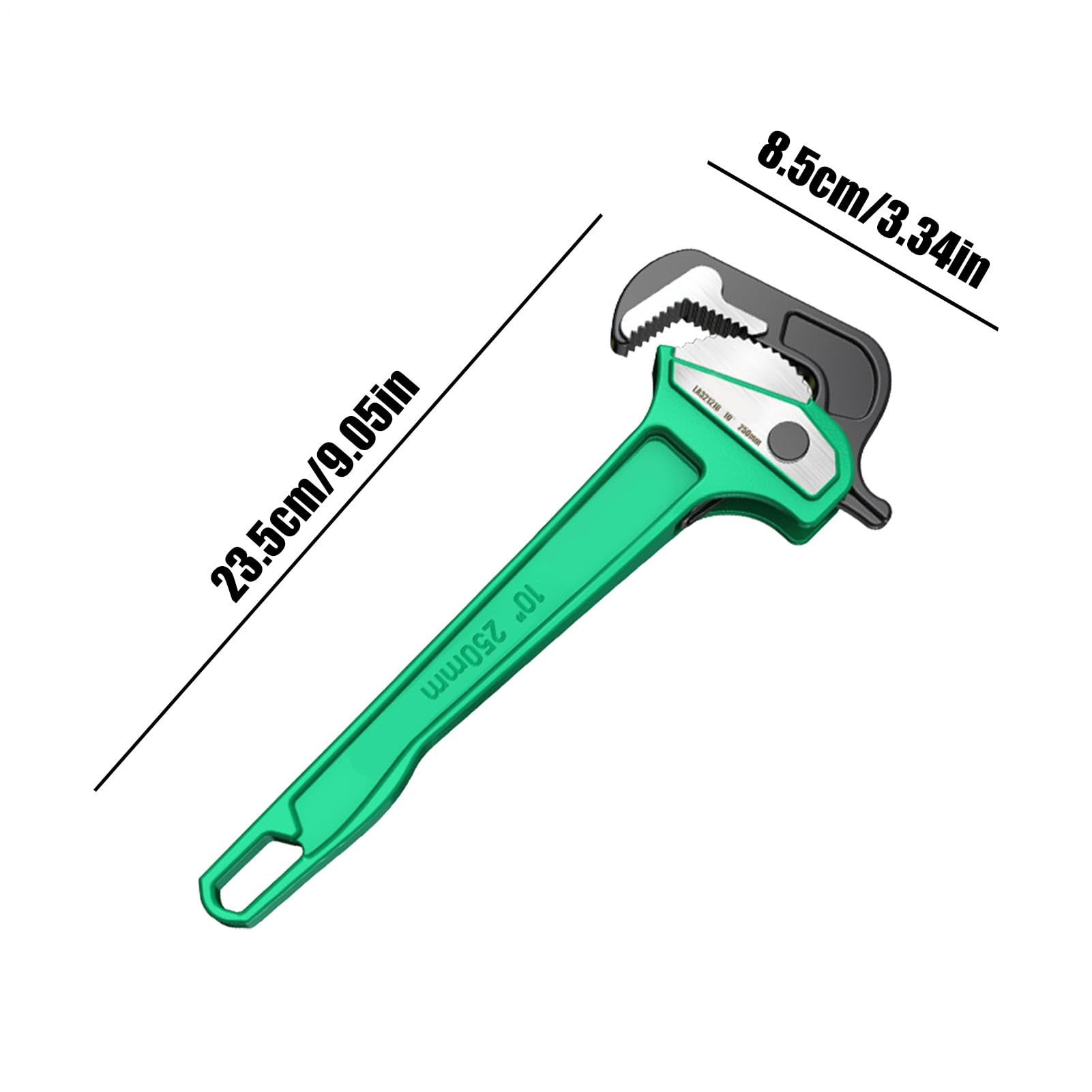 Llave Ajustable para Tuberías Alicates Para Desagües Resistente Y Ajustable | Herramienta Multifuncional de Tuberías para Desagües Ducha Bañera Inodoro Válvulas Bomba Mangueras del Hogar