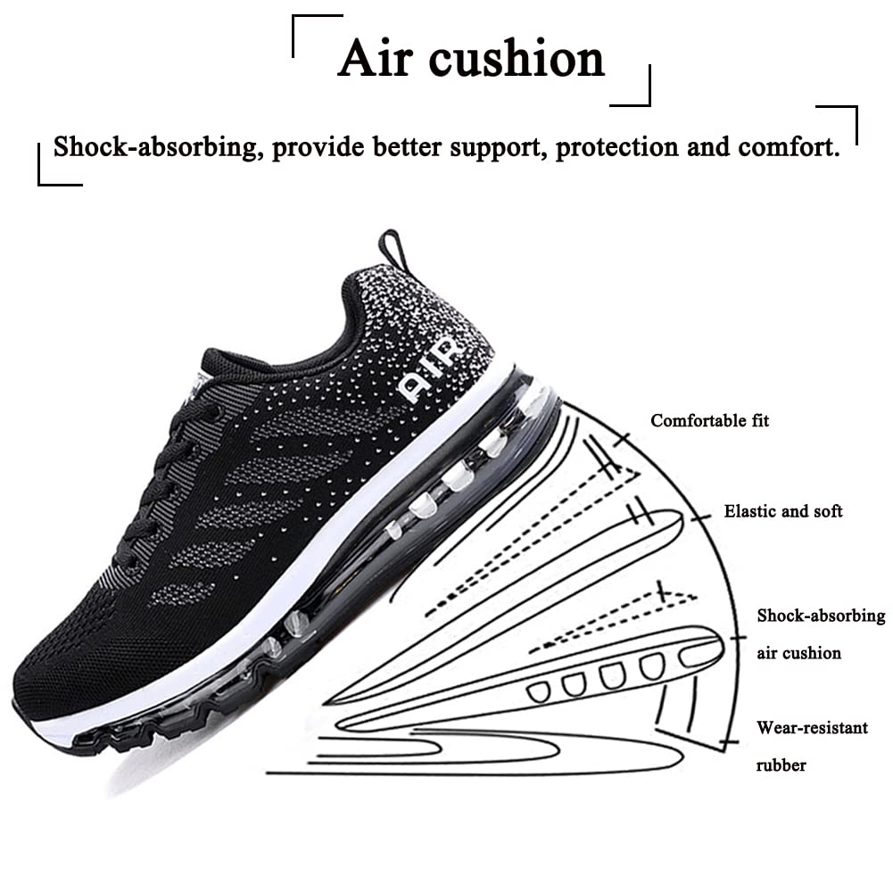 sotirsvs Uomo Donna Air Scarpe Running Sneakers da Ginnastica Corsa Casual da Fitness Scarpe da Tennis Jogging Sportive 34-46 EU