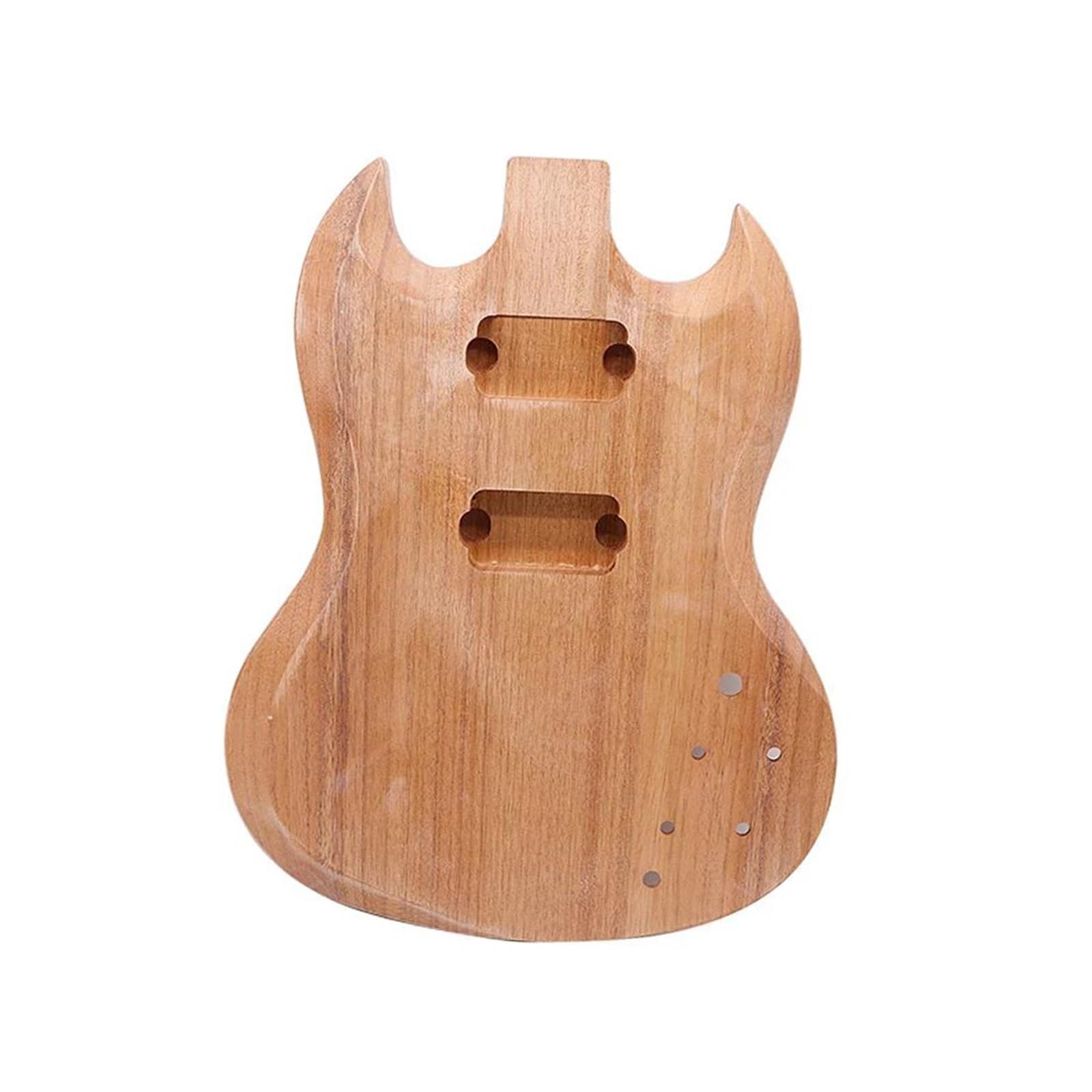 Guitar Body Kit Okoume Material Body HH Pickup Hole For SG Electric Guitar Part
