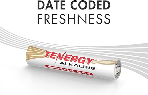 Miniatura 8 de Tenergy Batería alcalina AAA de 1.5 V baterías AAA no recargables de alto rendimiento para relojes, controles remotos, juguetes y dispositivos