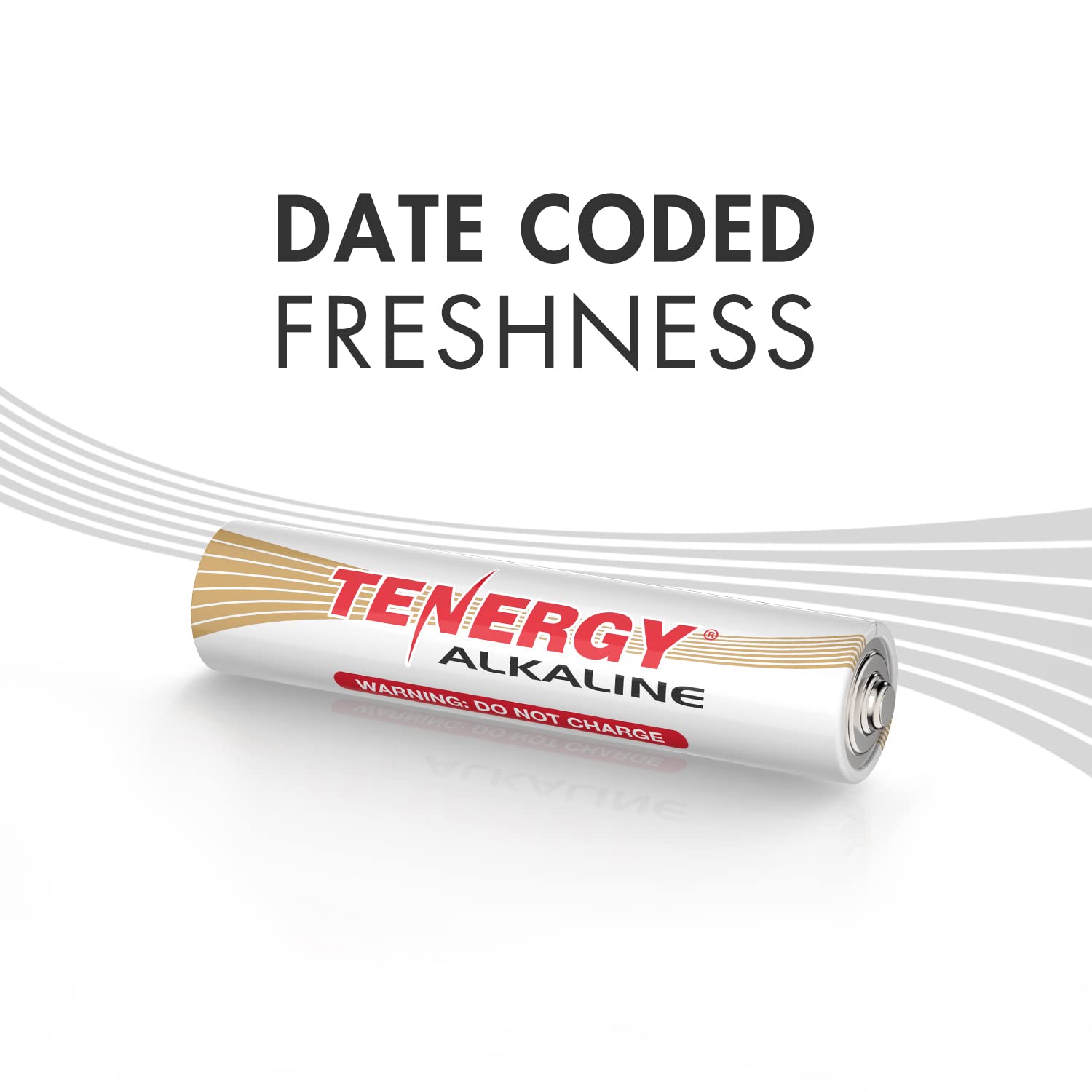 Tenergy Lot de 100 piles alcalines AA haute performance non rechargeables pour horloges, télécommandes, jouets et appareils électroniques 1,5 V