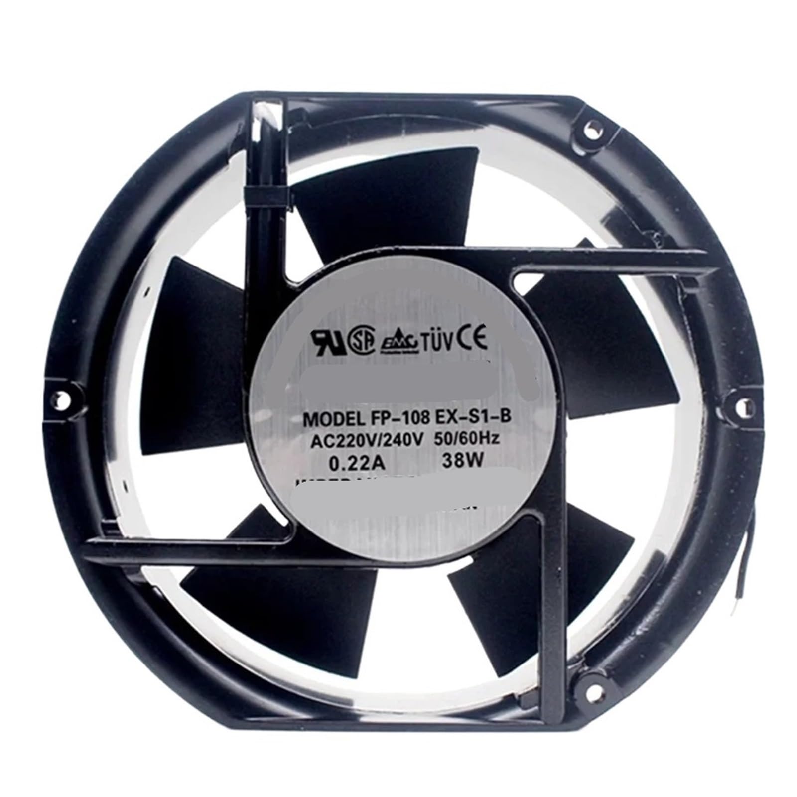 ELZNSQQK FP-108EX-S1-B 110V 0.50A 38W 172 * 150 * 51MM Cooling Fan