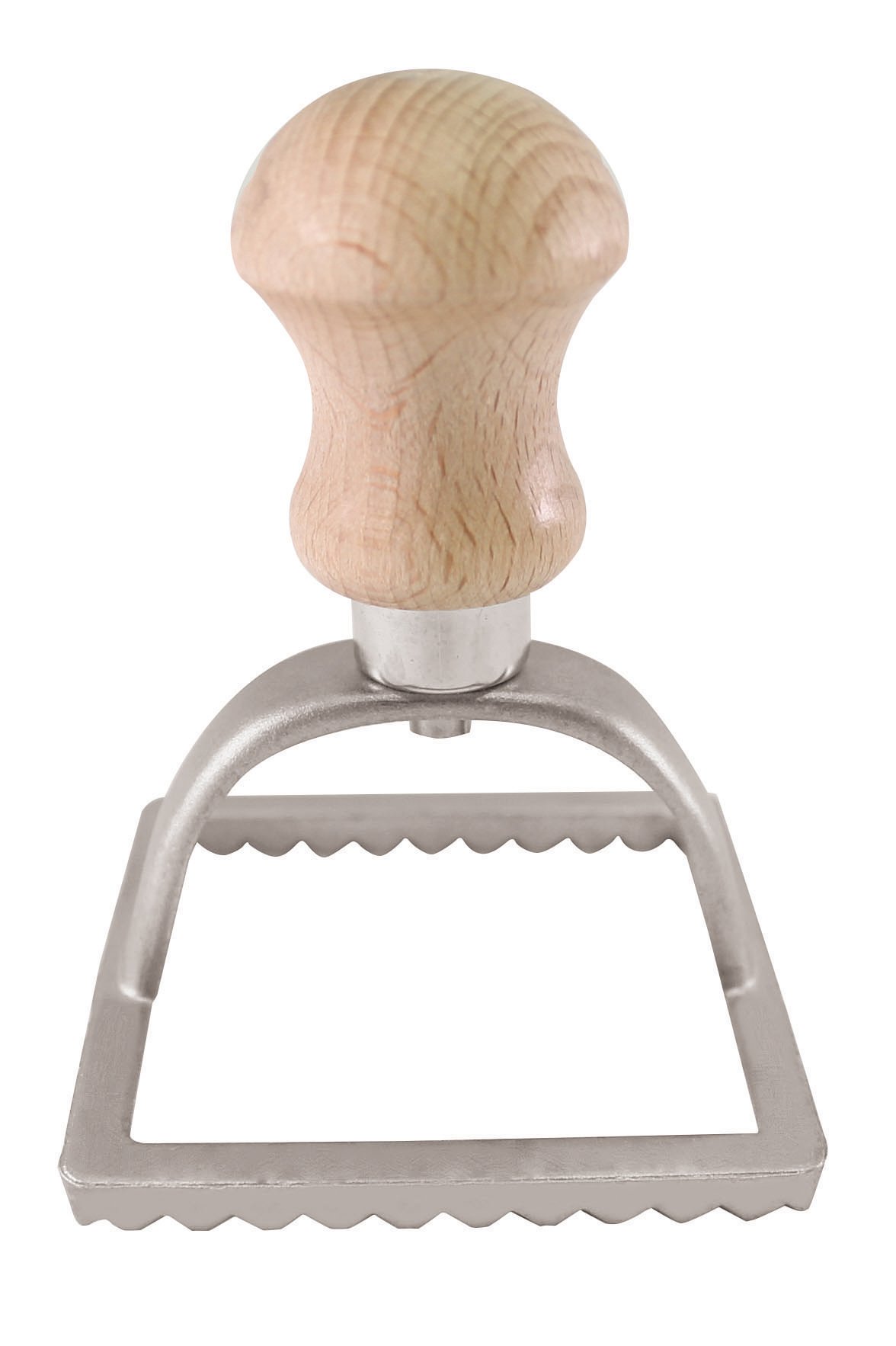 Paderno World Cuisine Square Ravioli Stamp, Gray