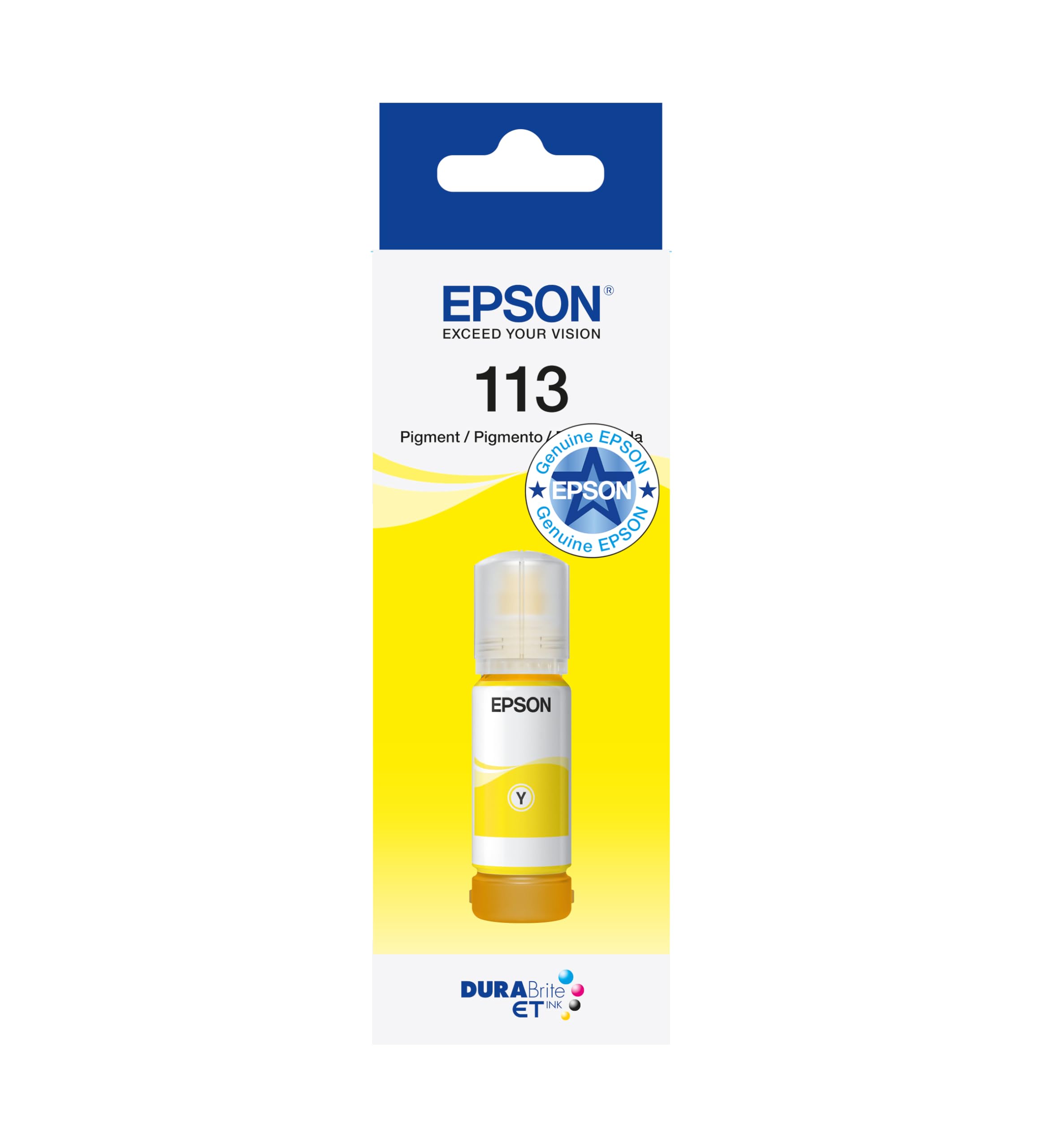 Epson Yellow C13t06b440/113 Ink Bottle 6K Pages 70Ml For Et-515