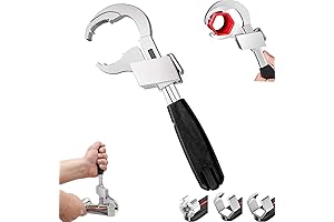 Herramienta para plomería: llave ajustable universal de doble extremo