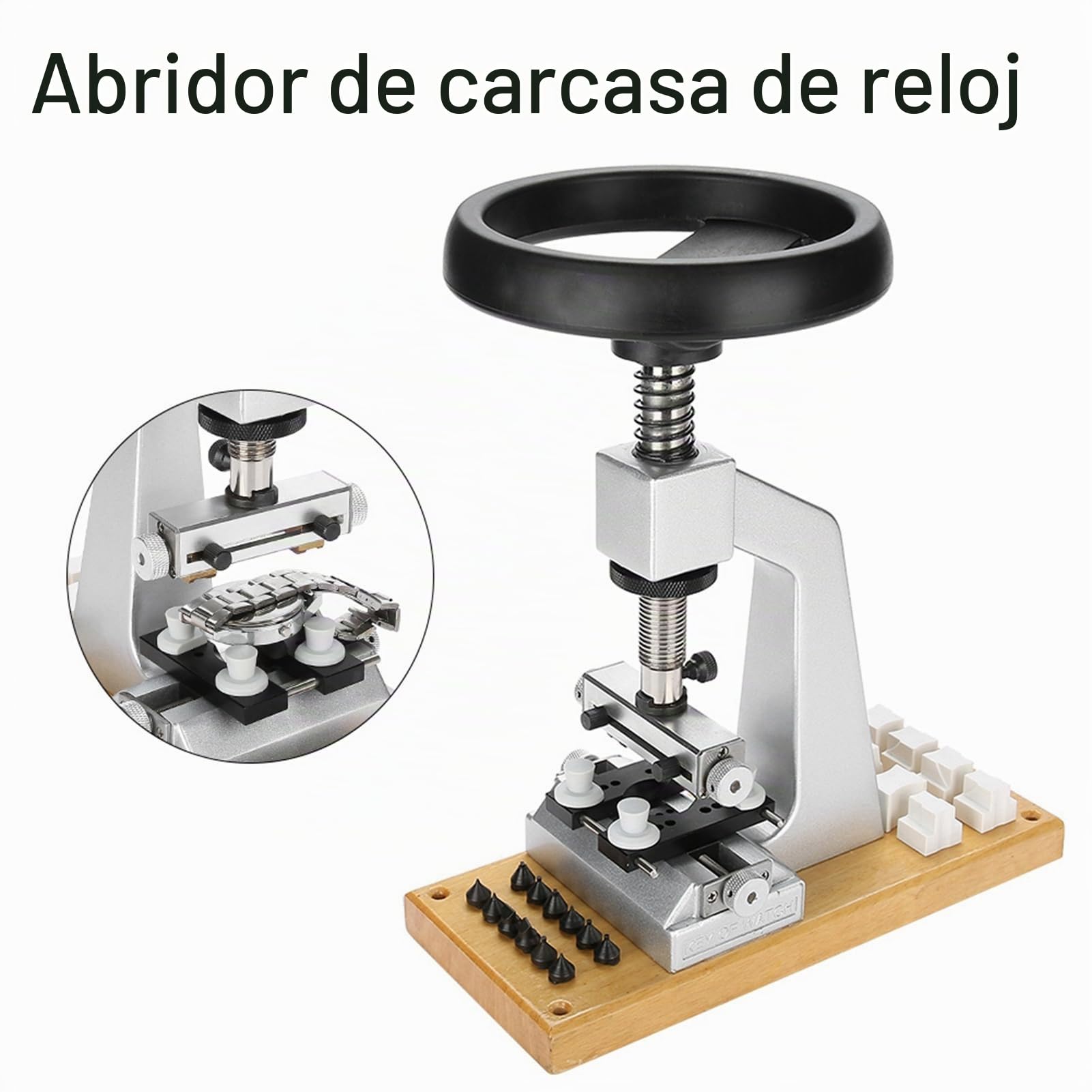 Abridor de caja de reloj 5700, abridor de caja Herramienta de reparación de reloj Removedor de caja de reloj a prueba de agua para Hoom