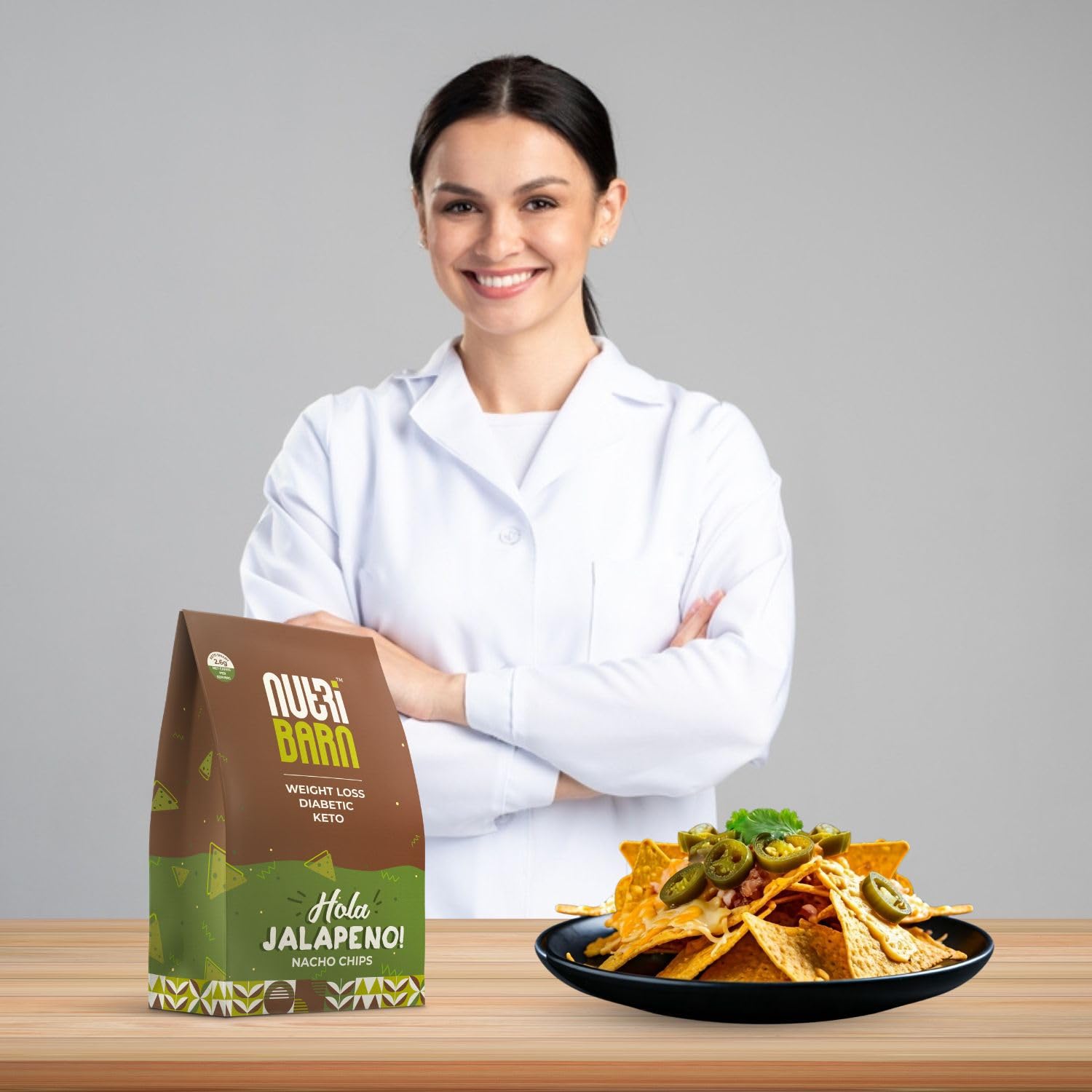 Buy Now Nutribarn Keto Jalapeno Nachos, 60 Gms (Pack Of 8), 2.6G Net... 6 Buy Now Nutribarn Keto Jalapeno Nachos, 60 Gms (Pack Of 8), 2.6G Net...