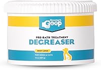 Vista 10 de Groomer's Goop Desengrasante para mascotas antes del baño (28 oz)