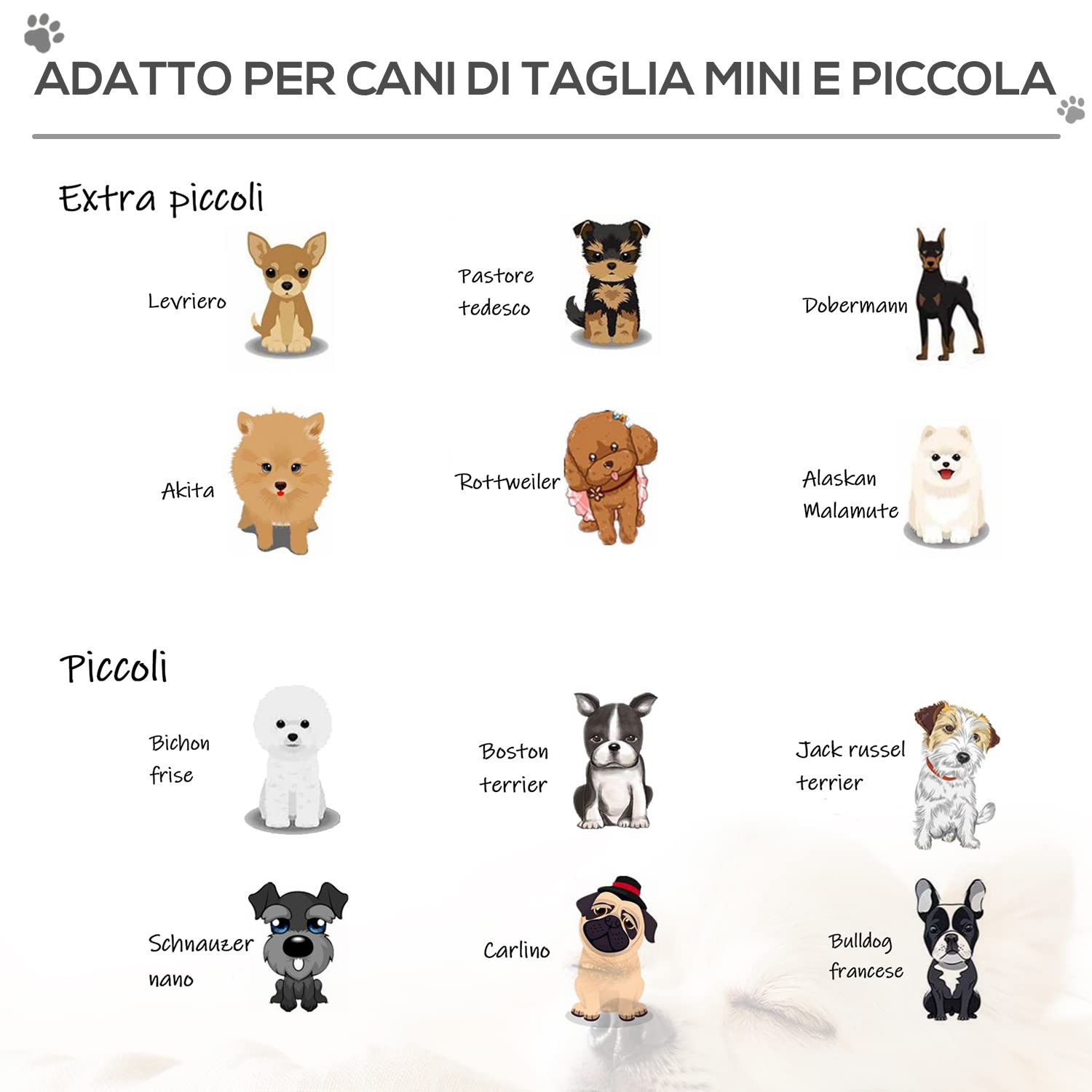 PawHut Scaletta per Cani a 2 Gradini con Cuscino, Scala per Cani in PU e Gommapiuma, 67x39x10 cm, Nero