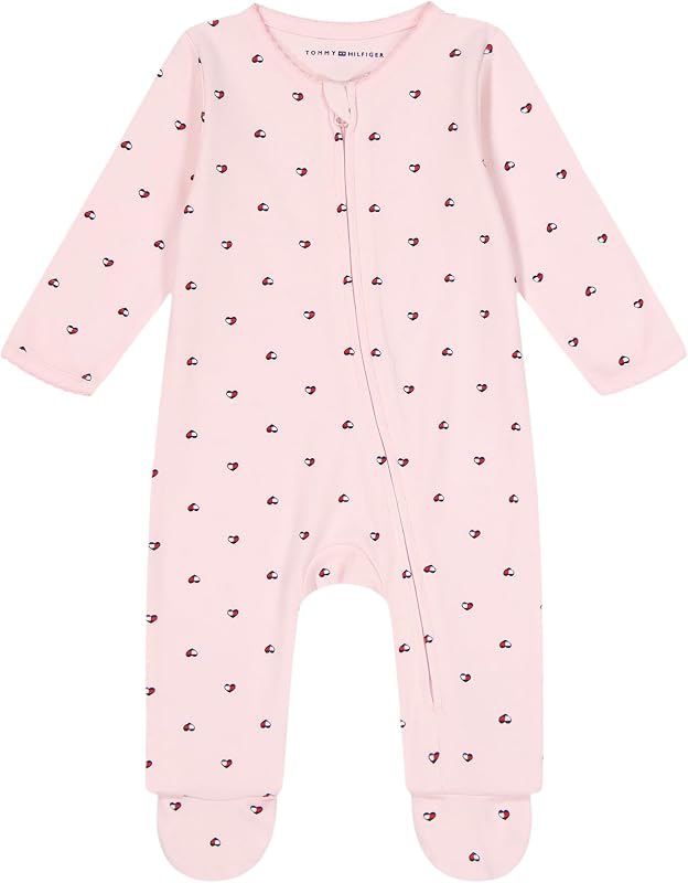 baby-girls Footed Coverall