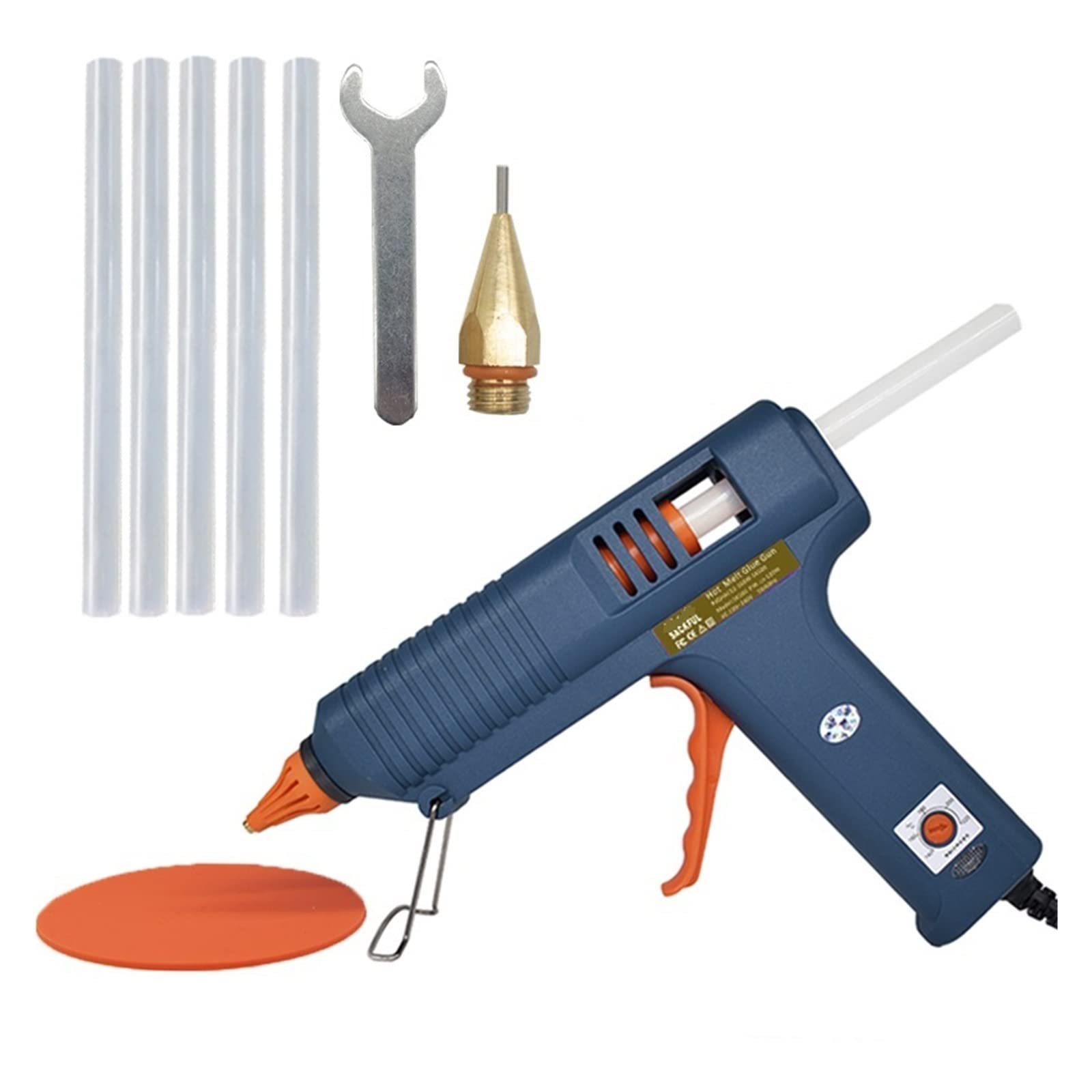 Pistolet à colle thermofusible 150W pour vos projets créatifs et maison