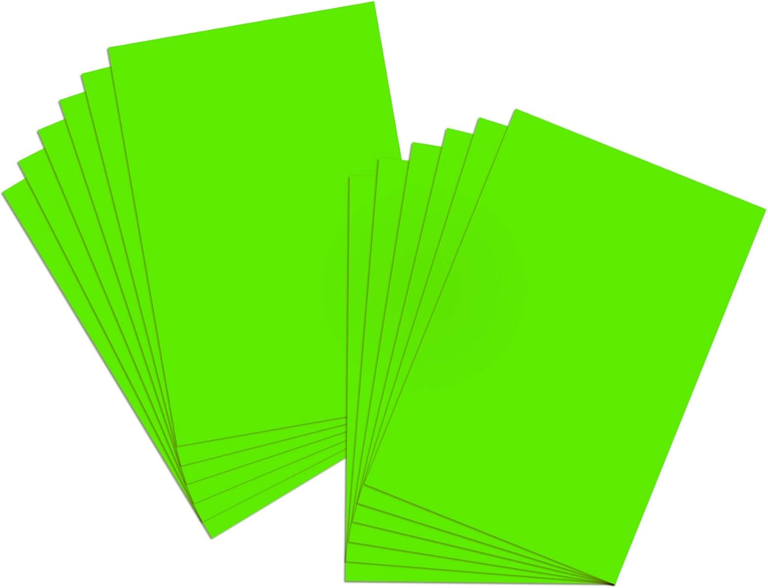 BAZIC Products Poster Board Neon Green 22" X 28", Colored Poster Board Paper, Bulk Boards for School Craft Project Presentation Drawing Graphic Display, 25-Pack Fluorescent Green 25-Pack