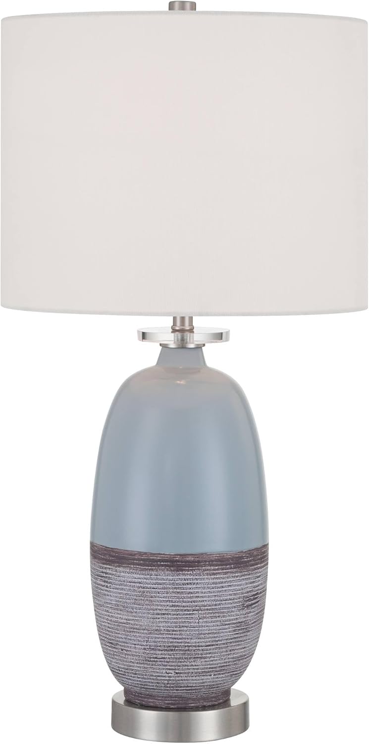360 Lighting Stratos 26 1/4" High Blue Cloud Ceramic Table Lamp