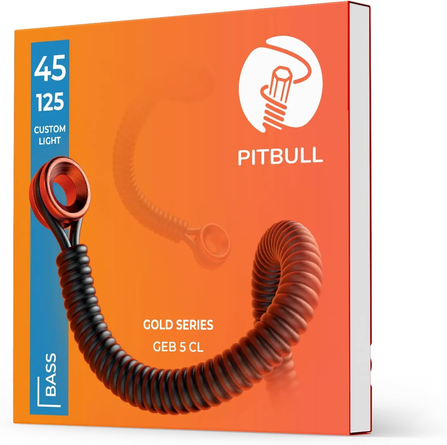 Pitbull Bass Guitar Strings Gold Series (45-128 Light)