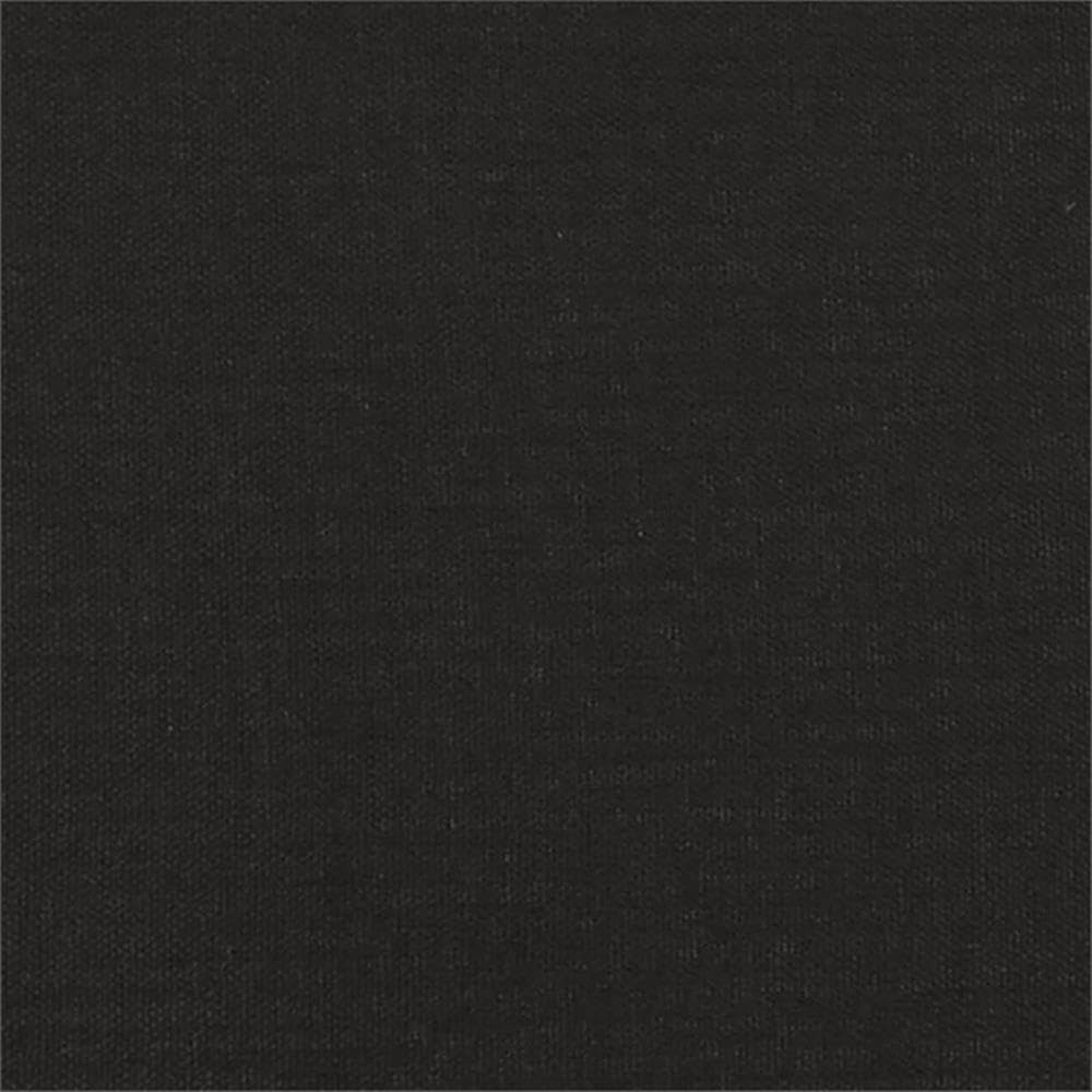 BOWERY HILL Modern Sleeper Sofa Bed, Black Matte Polyester Fabric, Convertible 2-Seater Couch with Reversible Cushions, Space-Saving Design for Living Room or Guest Room, 86.6 x 33.3 x 27.2 in