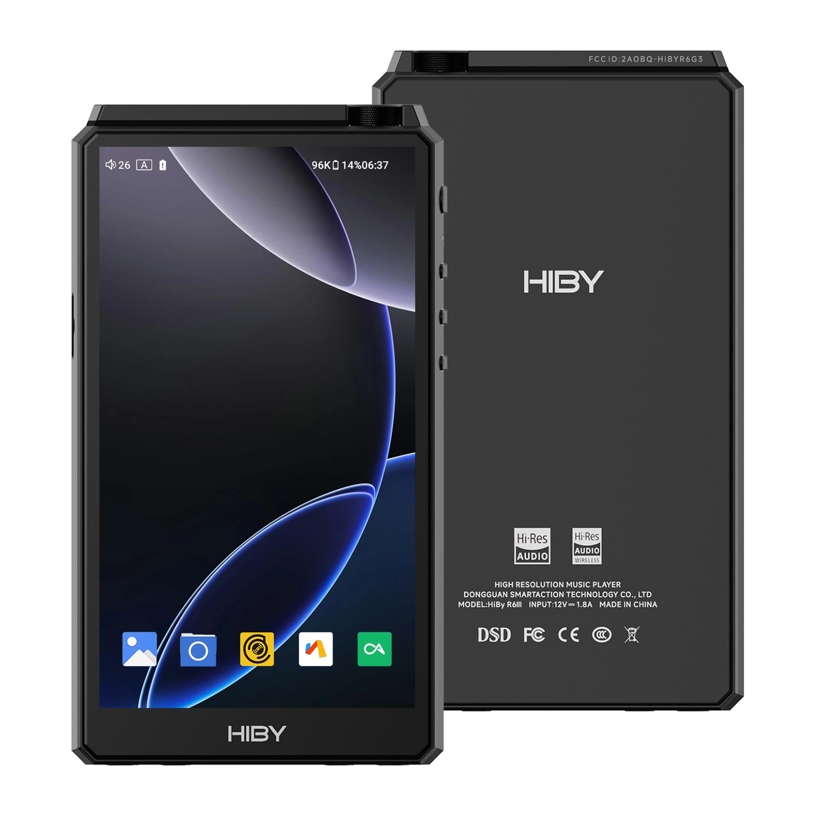 Amazon.com: HiBy R6 gen3 DAP Player Hi Res Audio with Class