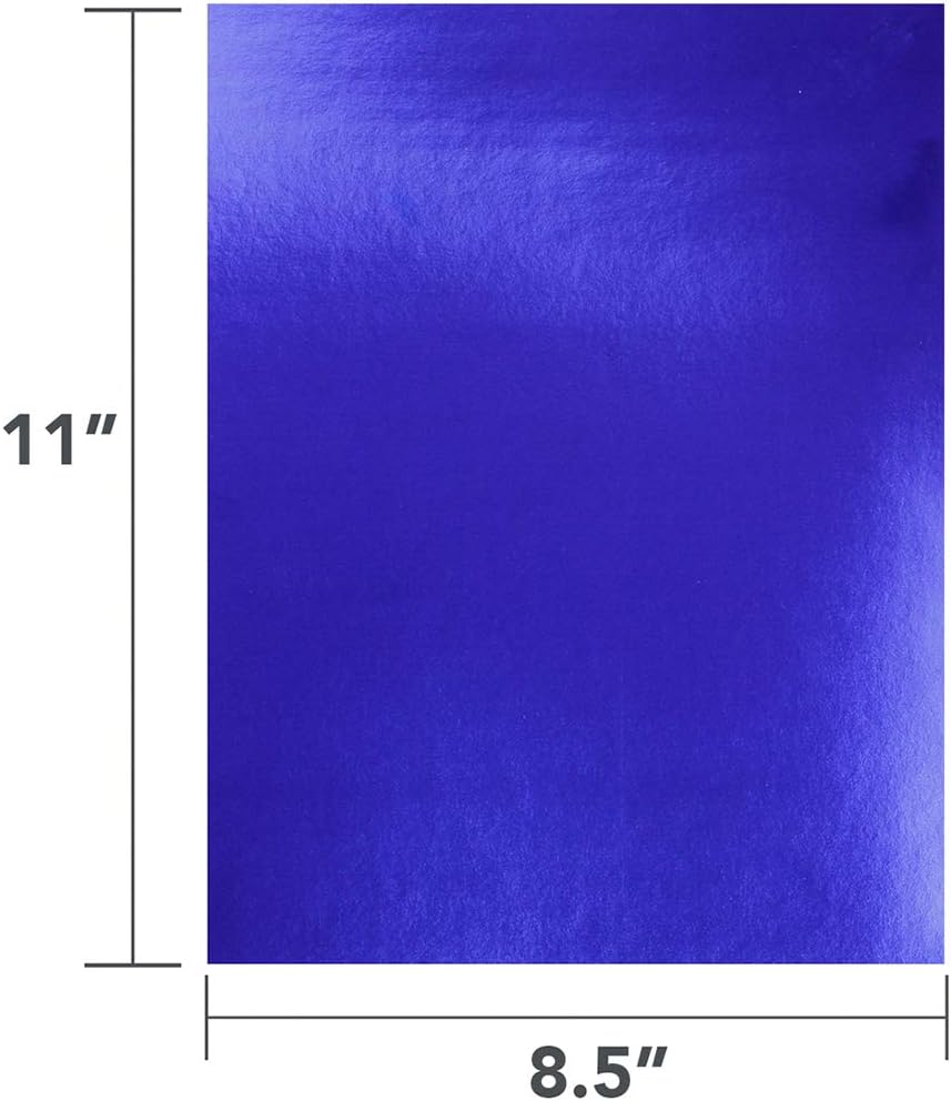 Hygloss 25 Gold, 8.5 x 11-Inch Metallic Foil Board Sheets, Count : Home & Kitchen
